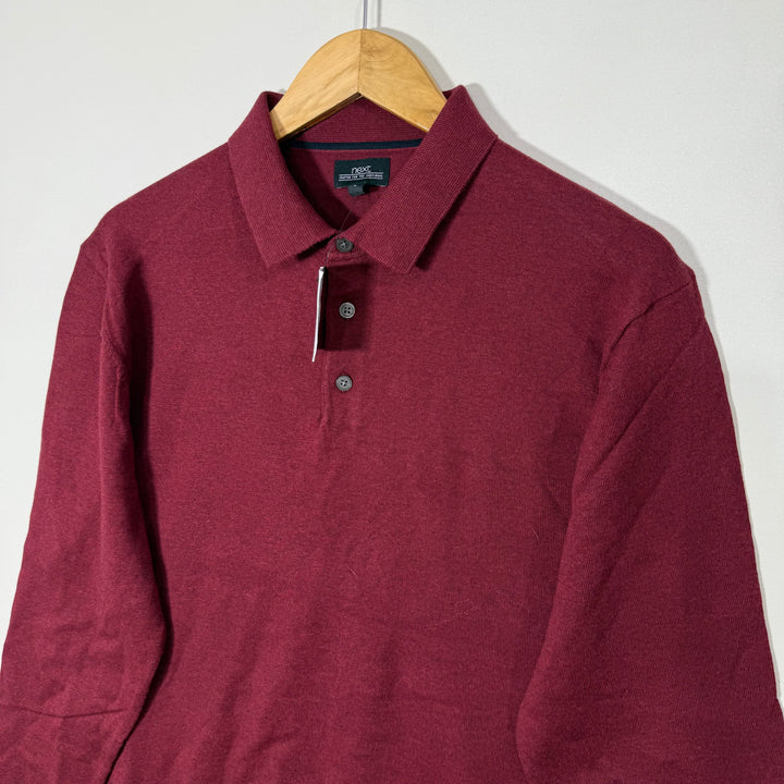NEXT POLO COLLAR COTTON SWEATER BRAND NEW