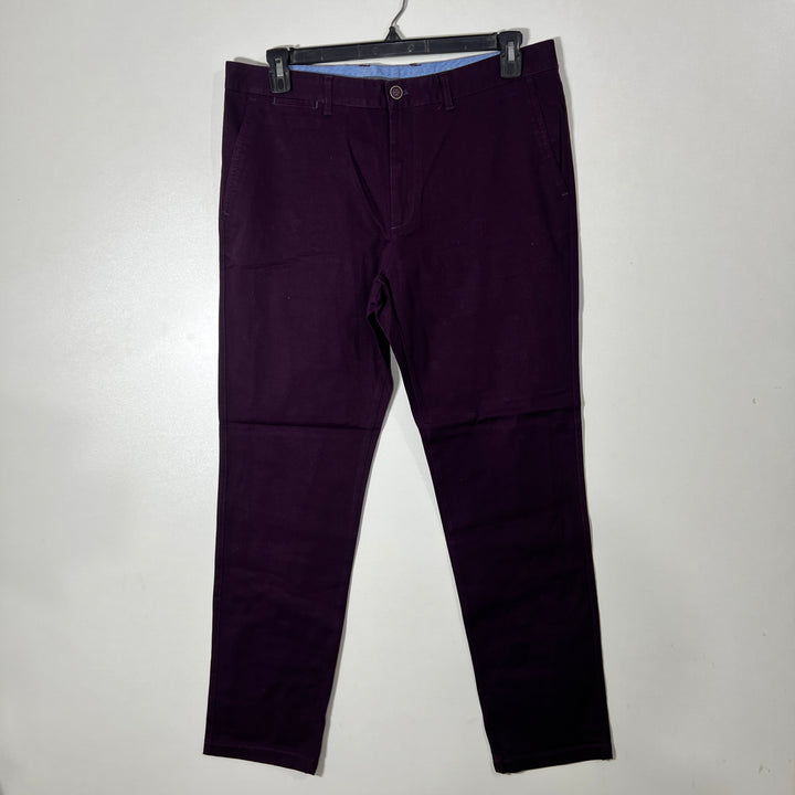 NUNEZ DE ARENAS SLIM FIT COTTON CHINO PANT WITH STRETCH