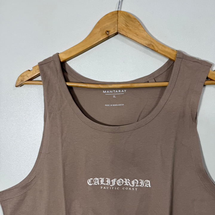 MANTARAY COTTON SLEEVES LESS