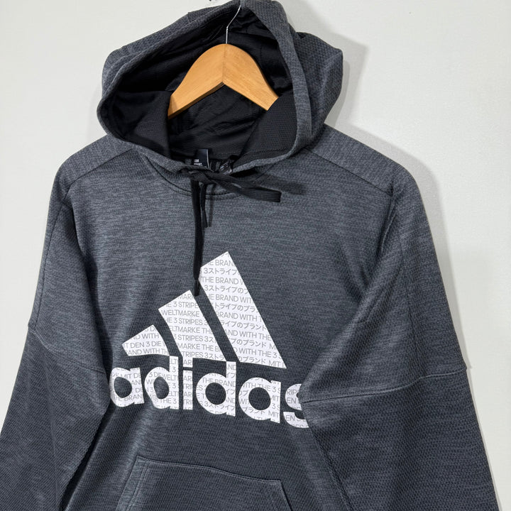 ADIDAS CLIMAWARM SPORT HOODIE INNER FLEECE GREY COLOUR