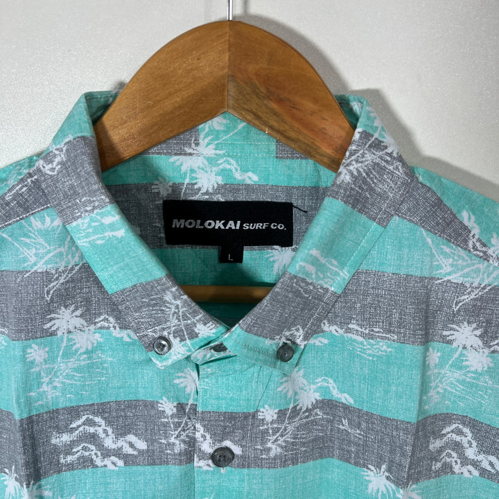 MOLOKAI BUTTON DOWN HALF SLEEVES SHIRT