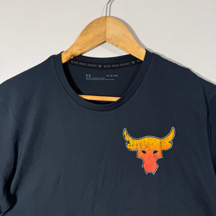 UNDER ARMOUR COTTON TSHIRT GREY COLOUR