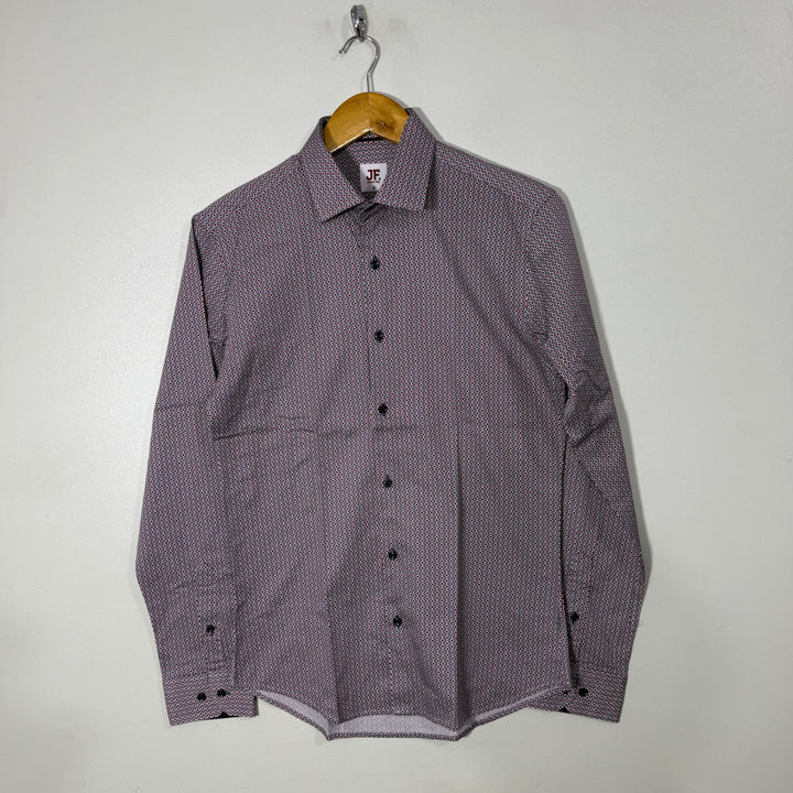 JIMMY FOX PRINTED COTTON SHIRT
