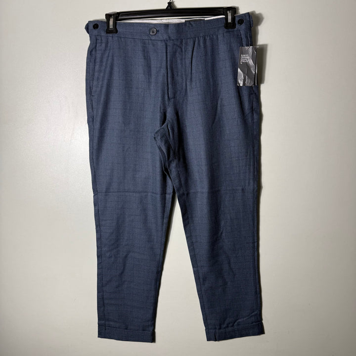 H&M SLIM FIT CHECKERED DRESS PANT BRAND NEW