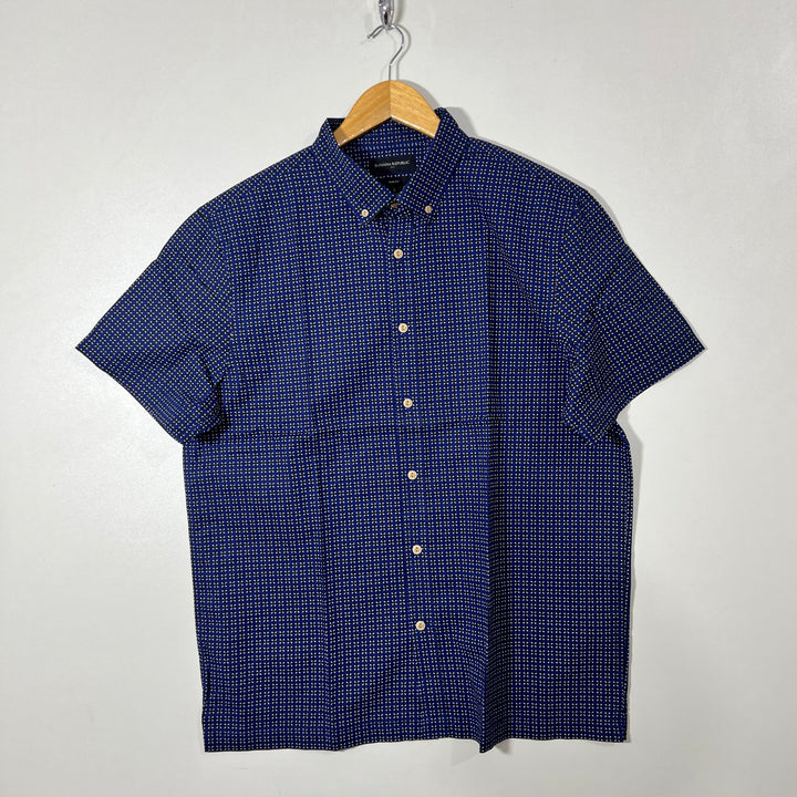 BANANA REPUBLIC SLIM FIT HALF SLEEVES SHIRT