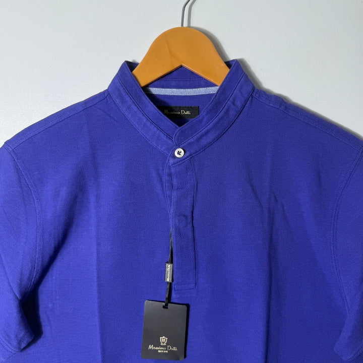 MOSSIMO DUTTI BEN COLLAR COTTON TSHIRT