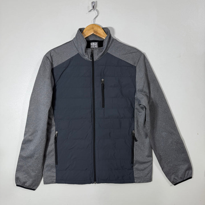 32HEAT PUFFER JACKET GREY COLOUR