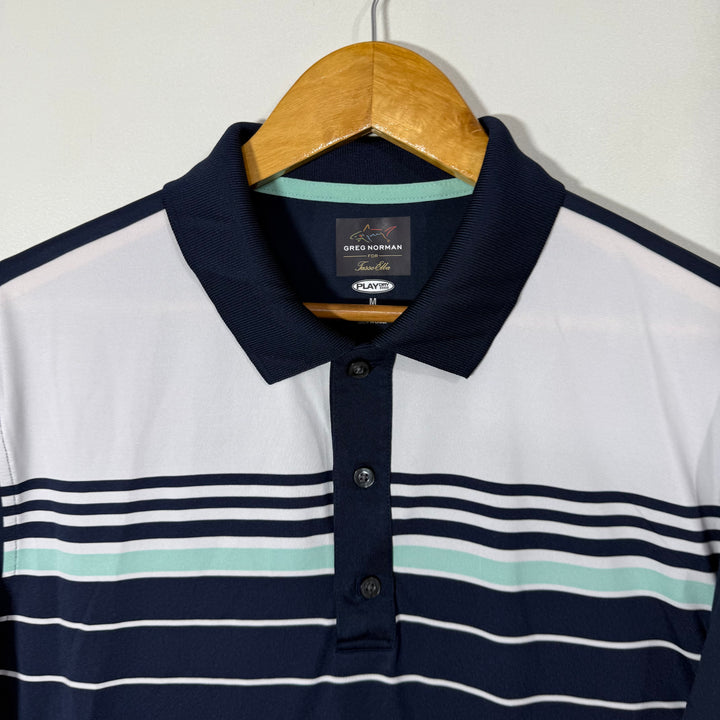 GREG NORMAN PLAY FRY SPORT POLO TSHIRT