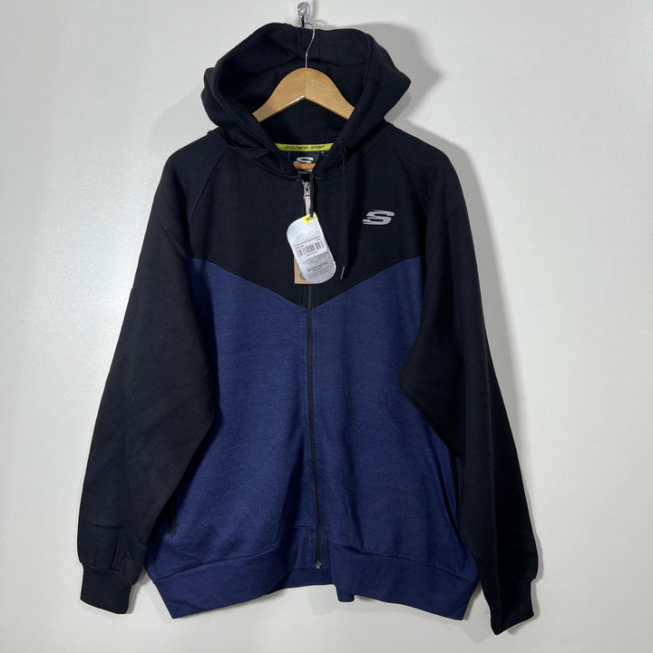 SKECHERS SWEAT JACKET BRAND NEW INNER FLEECE WITH HOOD