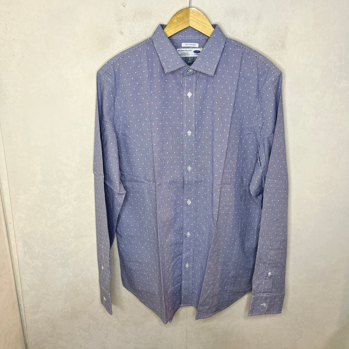 OLD NAVY SLIM FIT SEMI FORMAL COTTON SHIRT