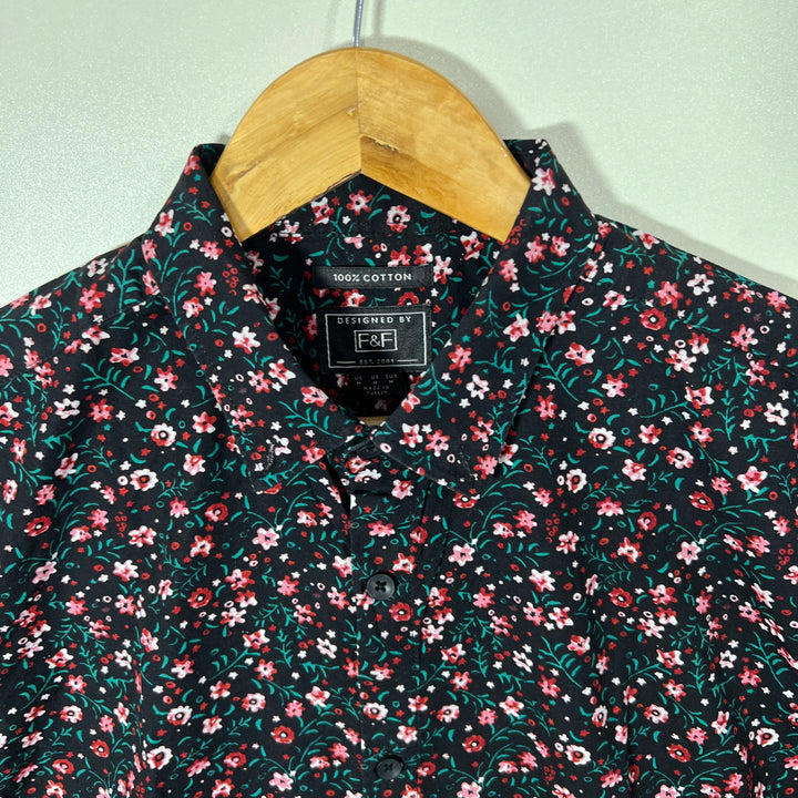 F&F BUTTON DOWN CASUAL COTTON SHIRT