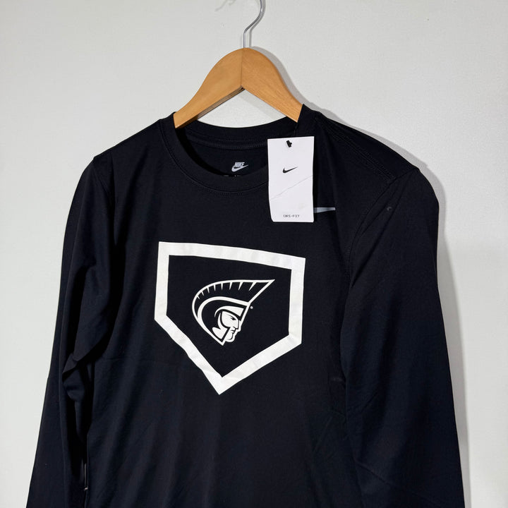 NIKE DRI FIT LONG SLEEVES SPORT TSHIRT BRAND NEW BLACK COLOUR
