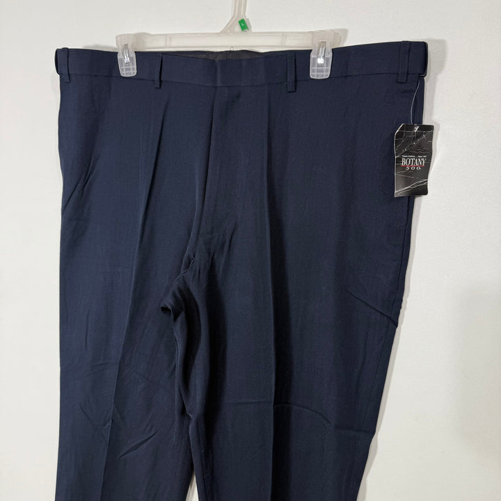 BOTANY STRAIGHT FIT DRESS PANT BRAND NEW WITHOUT STRETCH BLUE COLOUR