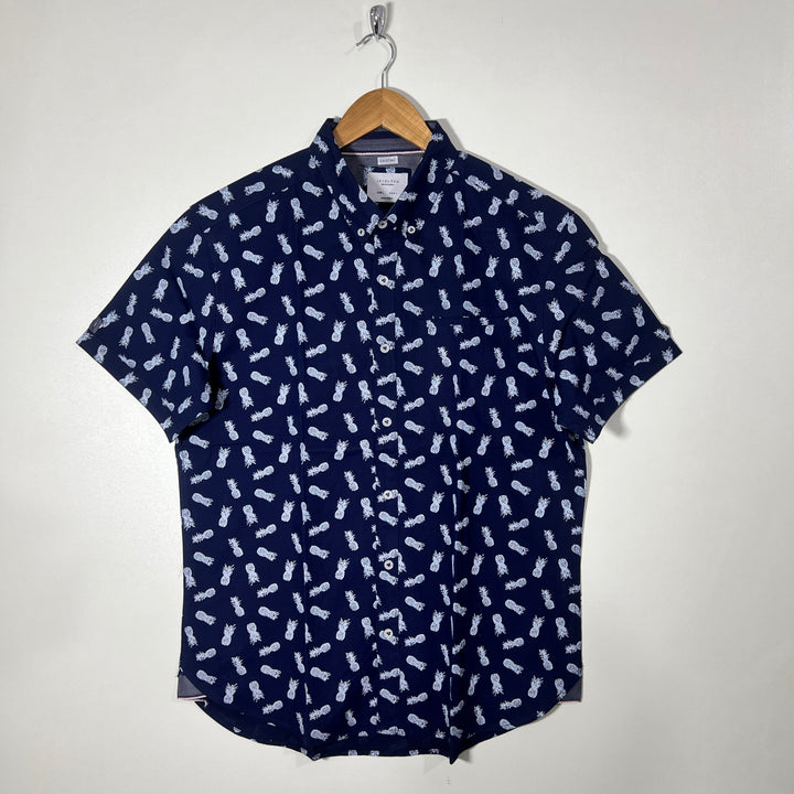 LEVEL TEN BUTTON DOWN HALF SLEEVES SHIRT