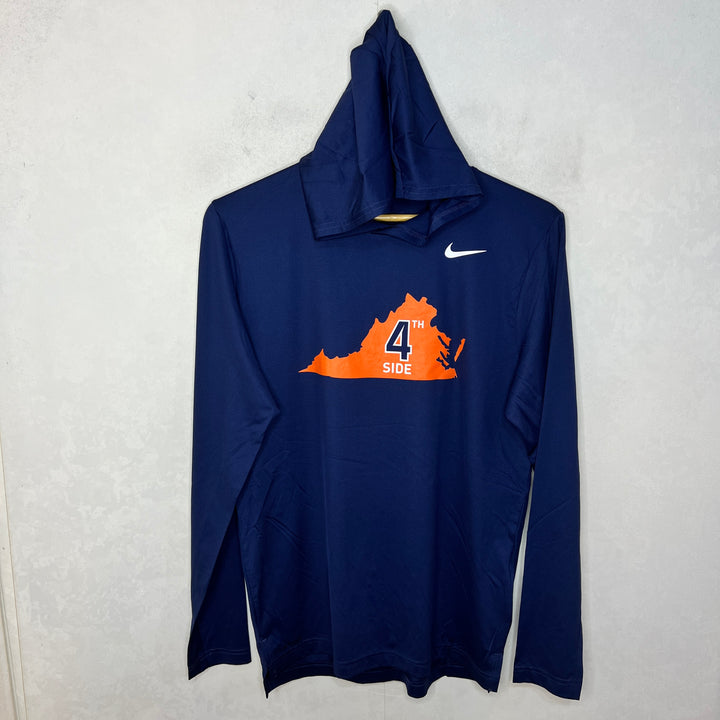 NIKE PRO DRI FIT LONG SLEEVES SPORT TSHIRT WITH HOOD