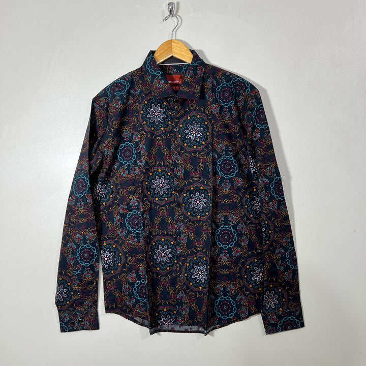 CONSEQUENCE SLIM FIT PRINTED SHIRT
