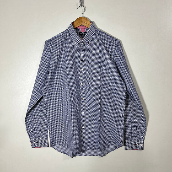 DARIO BELTRAN BUTTON DOWN CASUAL COTTON SHIRT