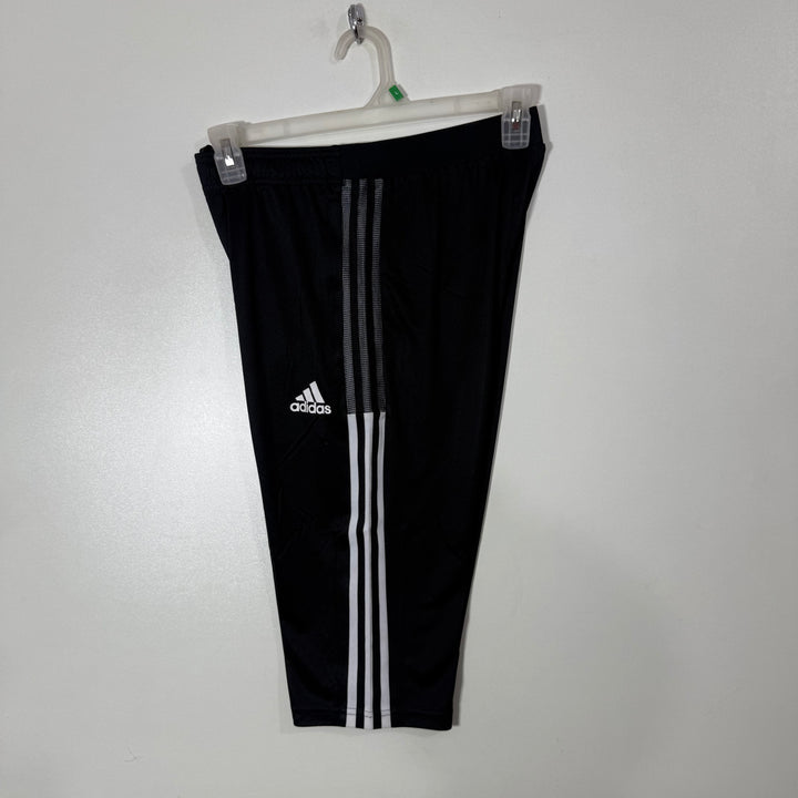 ADIDAS AEROREADY THREE QUARTER SPORT WITH SIDE ZIP POCKETS BLACK COLOUR