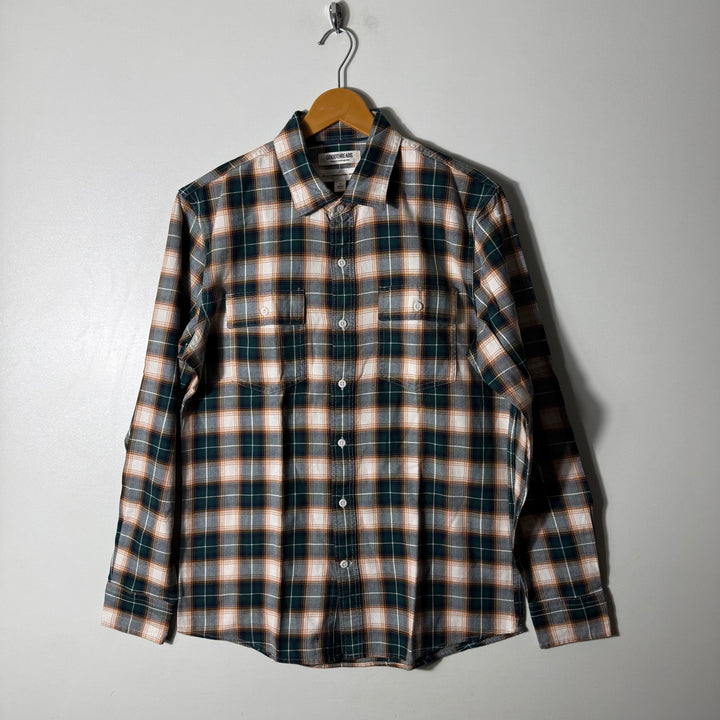 GOOD THREADS DOUBLE POCKETS OXFORD COTTON SHIRT