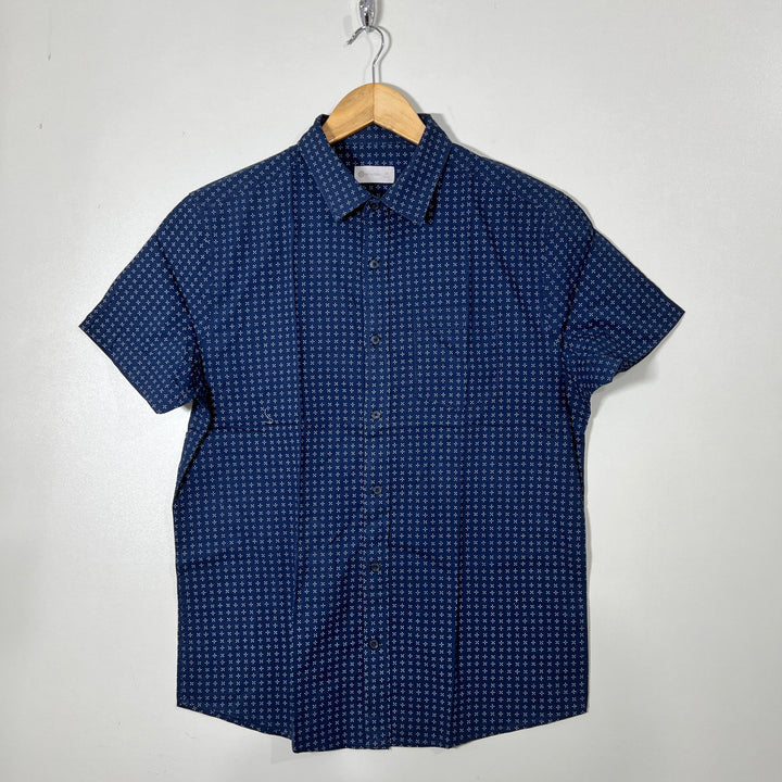 B COLLECTION HALF SLEEVES COTTON SHIRT