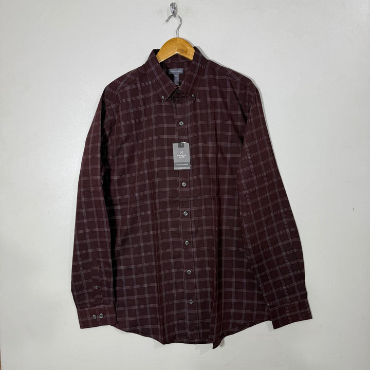 VAN HEUSEN BUTTON DOWN CASUAL COTTON SHIRT BRAND NEW