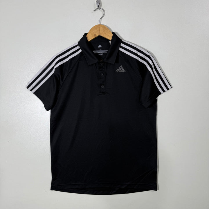 ADIDAS SPORT POLO TSHIRT BLACK COLOUR
