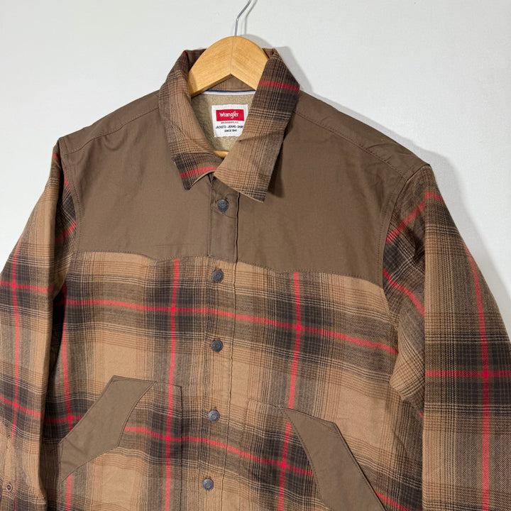 WRANGLER SHIRT STYLE JACKET INNER FLEECE