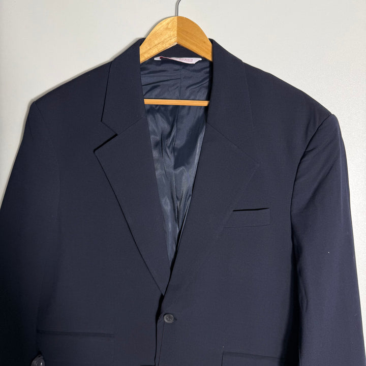 ZARA MADE IN MOROCCO BLAZER JACKET BRAND NEW BLUE COLOUR