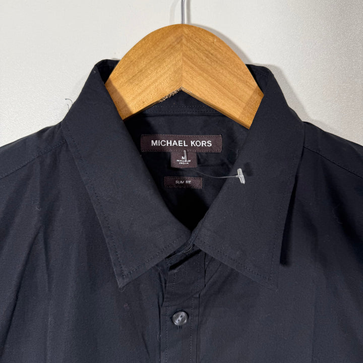 MICHAEL KORS SLIM FIT HALF SLEEVES COTTON SHIRT