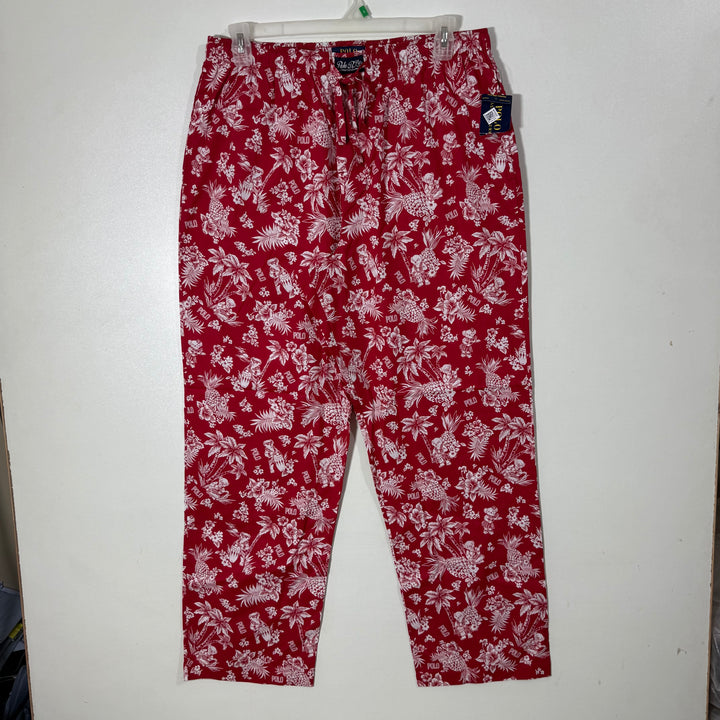 RALPH LAUREN POLO PRINTED COTTON LOUNGEWEAR TROUSER BRAND NEW