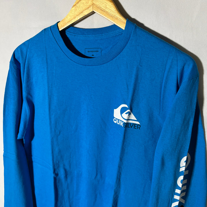 QUIKSILVER LONG SLEEVES COTTON TSHIRT BRAND NEW