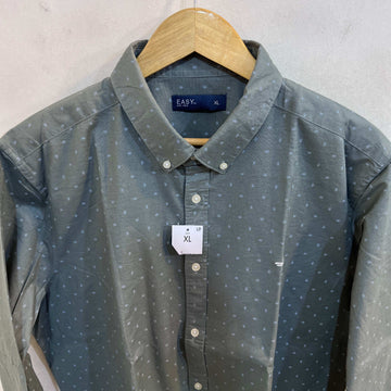 EASY OXFORD COTTON BUTTON DOWN SHIRT BRAND NEW - JS BROTHERS 