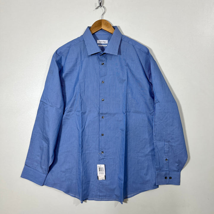 CALVIN KLEIN REGULAR FIT PIMA COTTON FORMAL SHIRT BRAND NEW