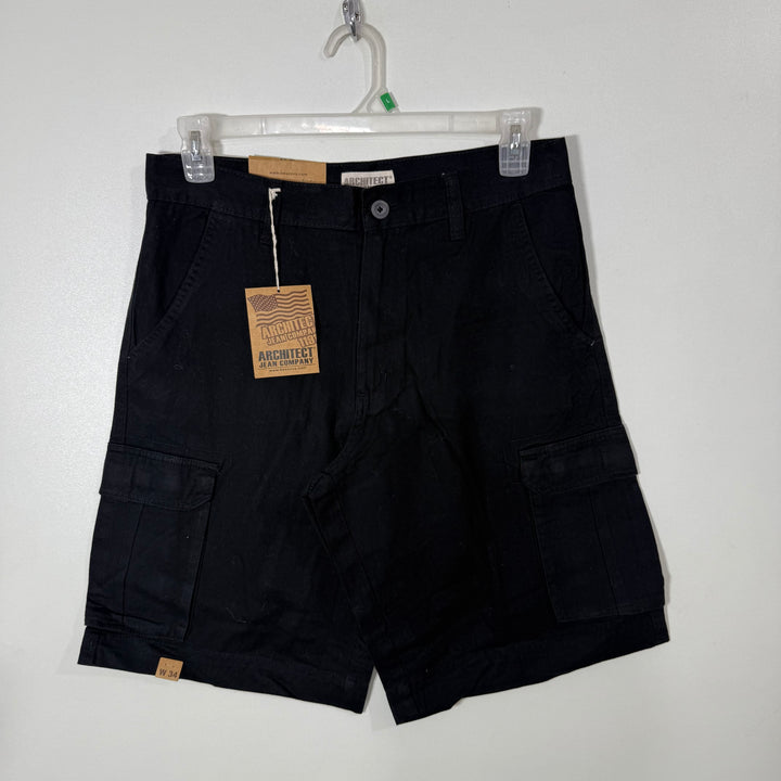 ARCHITECT CARGO COTTON SHORT BRAND NEW BLACK COLOUR