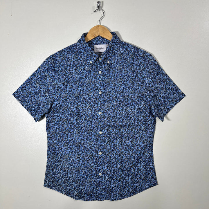 GOOD FELLOW &CO BUTTON DOWN HALF SLEEVES SHIRT