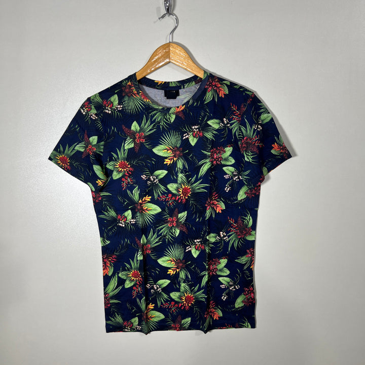 H&M PRINTED COTTON TSHIRT