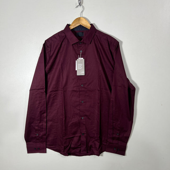 H&M SLIM FIT PREMIUM COTTON SHIRT BRAND NEW