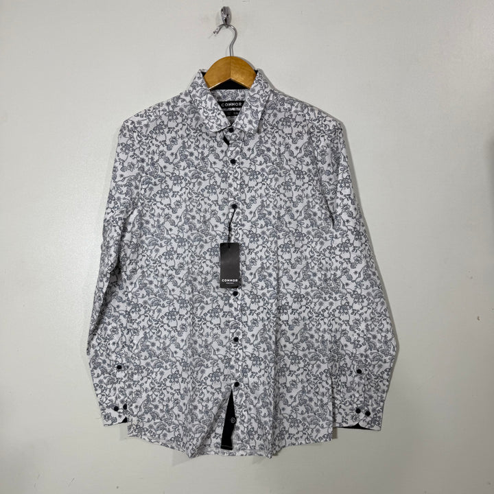CONNOR SLIM FIT PRINTED COTTON SHIRT BRAND NEW