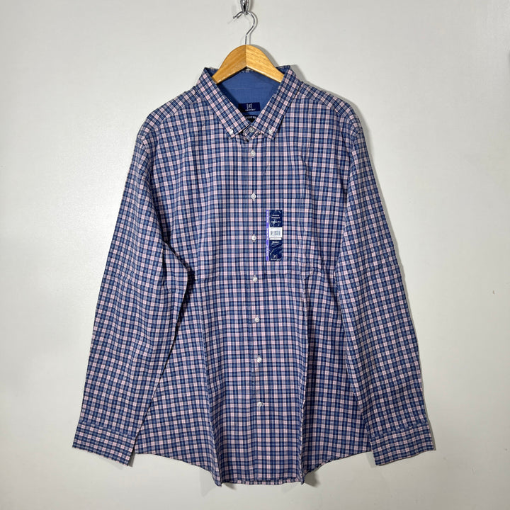 GEORGE CLASSIC FIT BUTTON DOWN CASUAL COTTON SHIRT BRAND NEW