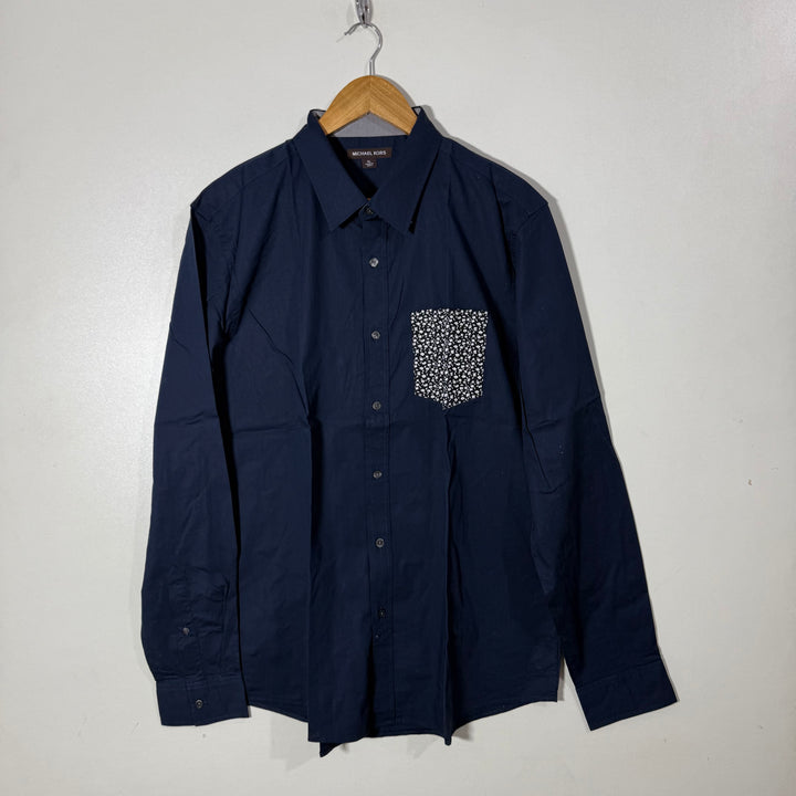 KENNETH COLE REGULAR FIT COTTON FORMAL SHIRT BRAND NEW WITH STRETCH