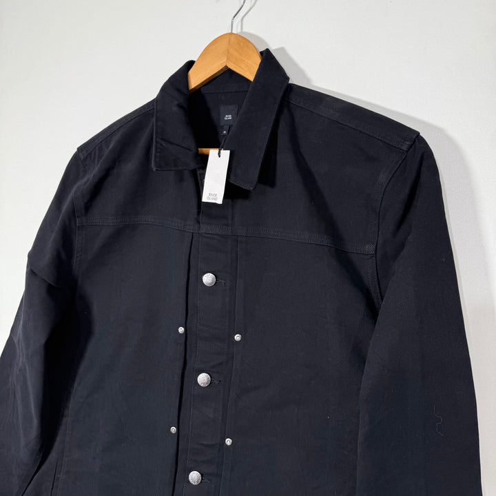 RIVER ISLAND DENIM JACKET BRAND NEW BLACK COLOUR