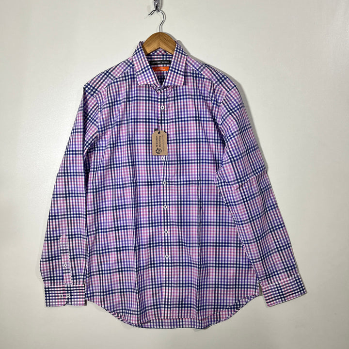 GEOFFREY BEENE SLIM FIT SEMI FORMAL SHIRT