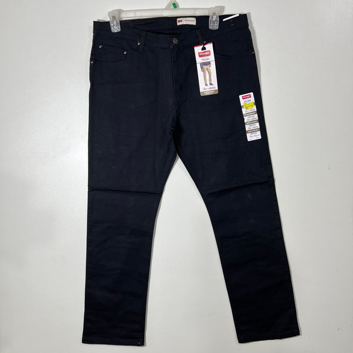 WRANGLER STRAIGHT FIT DENIM PANT BRAND NEW WITH STRETCH BLACK COLOUR