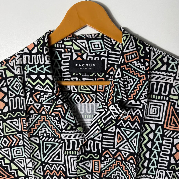 PACSUN CUBAN COLLAR HALF SLEEVES HAWAI SHIRT