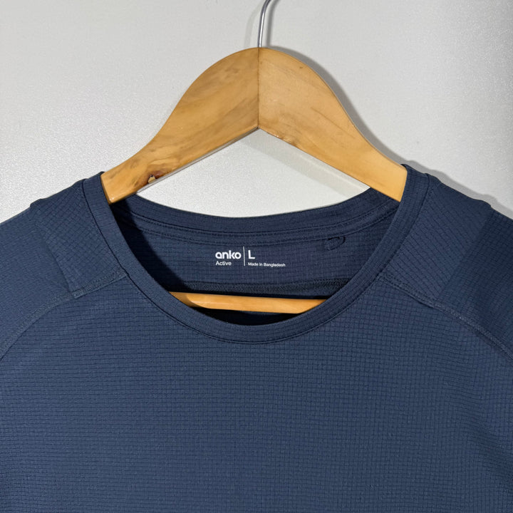 ANKO ACTIVE RUNNING SPORT TSHIRT BLUE COLOUR