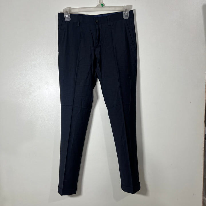 ZARA MAN SLIM FIT TEXTURED DRESS PANT WITH STRETCH