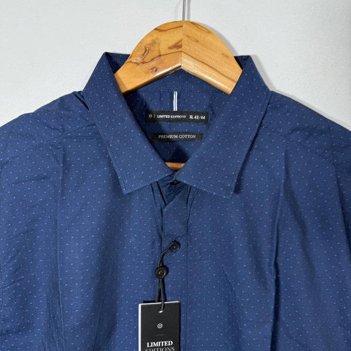 TARGET LIMITED EDITIONS PREMIUM COTTON SHIRT BRAND NEW BLUE COLOUR