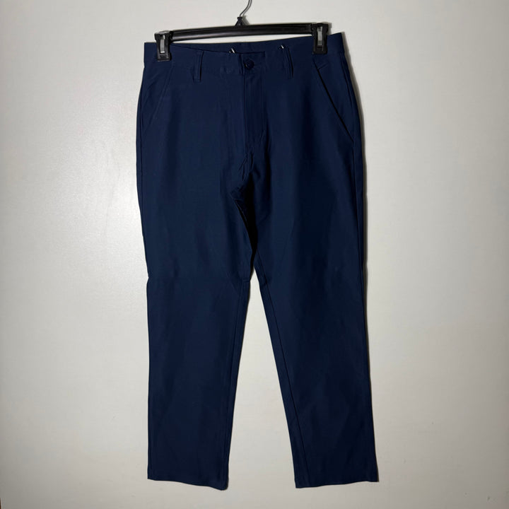 ADIDAS STRAIGHT FIT PERFORMANCE PANT WITH STRETCH BLUE COLOUR