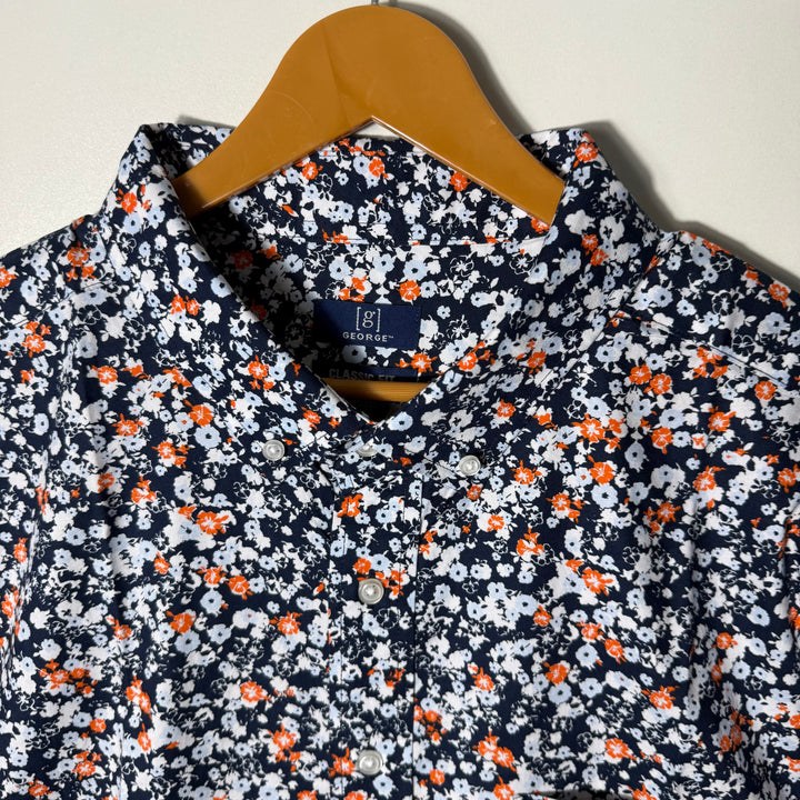 GEORGE CLASSIC FIT HALF SLEEVES COTTON SHIRT BRAND NEW