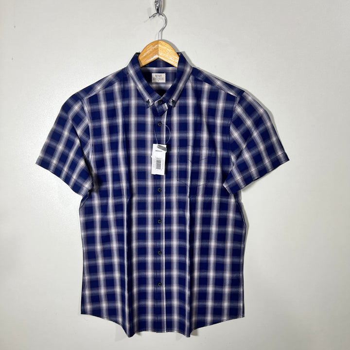 ACW85 BUTTON DOWN HALF SLEEVES SHIRT BRAND NEW